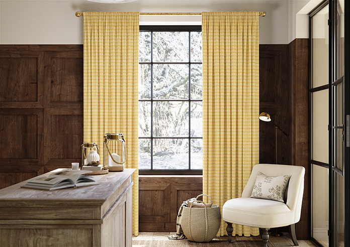 Ditto, Saffron - Made to Measure Curtains - Image 3